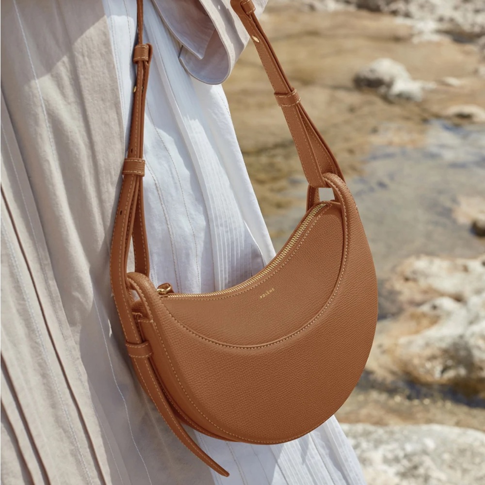 POLÈNE Numéro Dix Bag in Camel